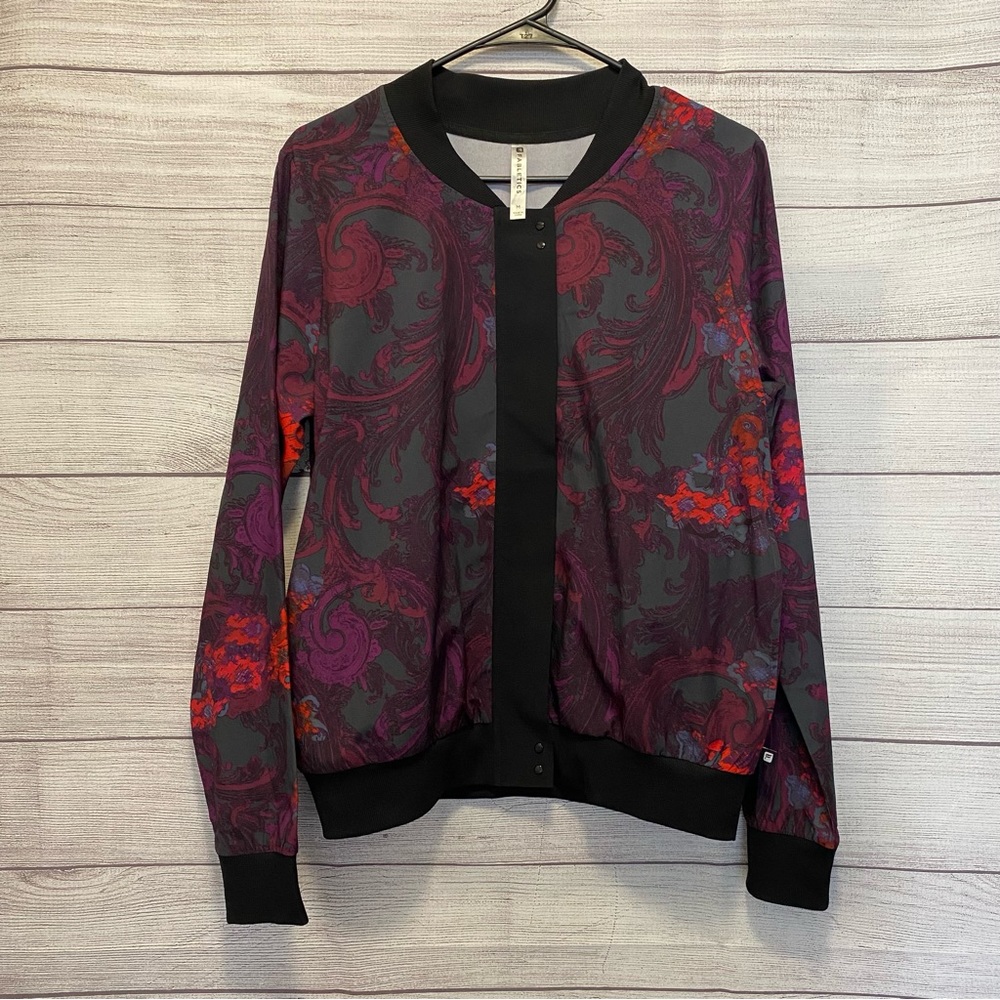 Fabletics Ithaca Jacket Romantic Print Full Zip A… - image 1